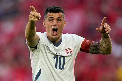 Switzerland's Granit Xhaka